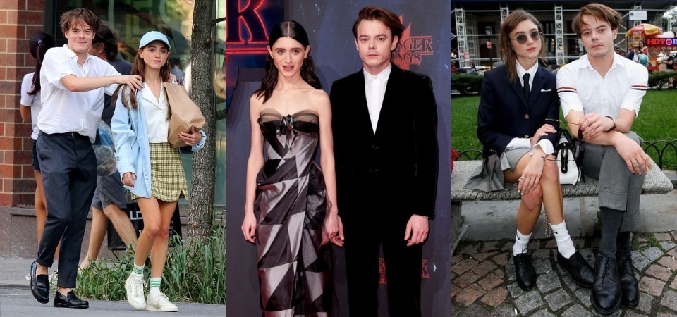 原來《怪奇物語》Charlie Heaton 與Natalia Dyer 這對(duì)真情侶才是實(shí)力搶鏡，4 種「約會(huì)穿搭」讓你低調(diào)放閃不尷尬！ 中網(wǎng)時(shí)尚,stylechina.com